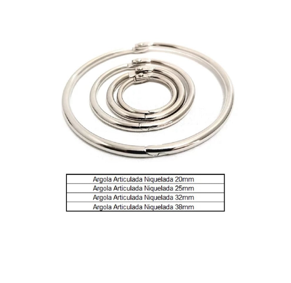Argola Niquelada